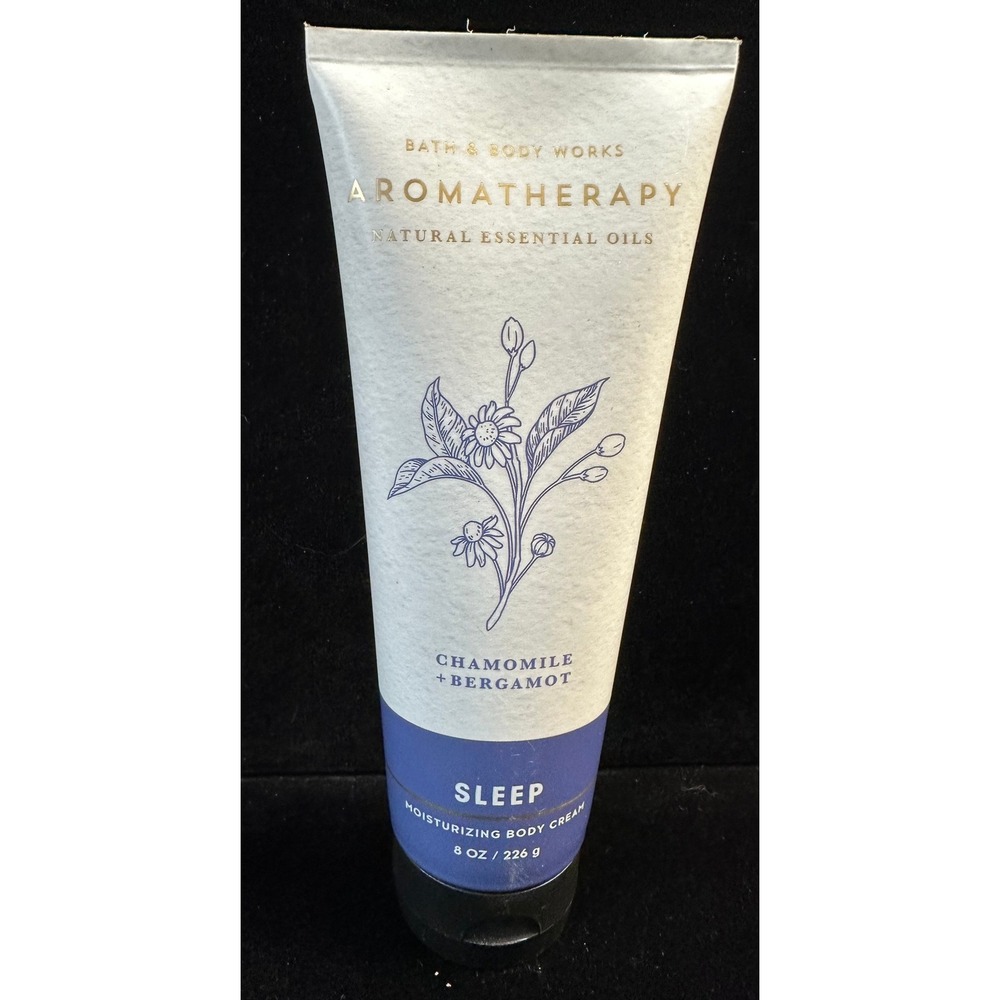 Bath & Body Works Aromatherapy Sleep Chamomile Bergamot Body Cream 8oz Tube